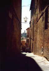 Gasse in Siena