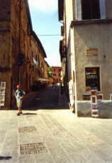 Gasse in Volterra